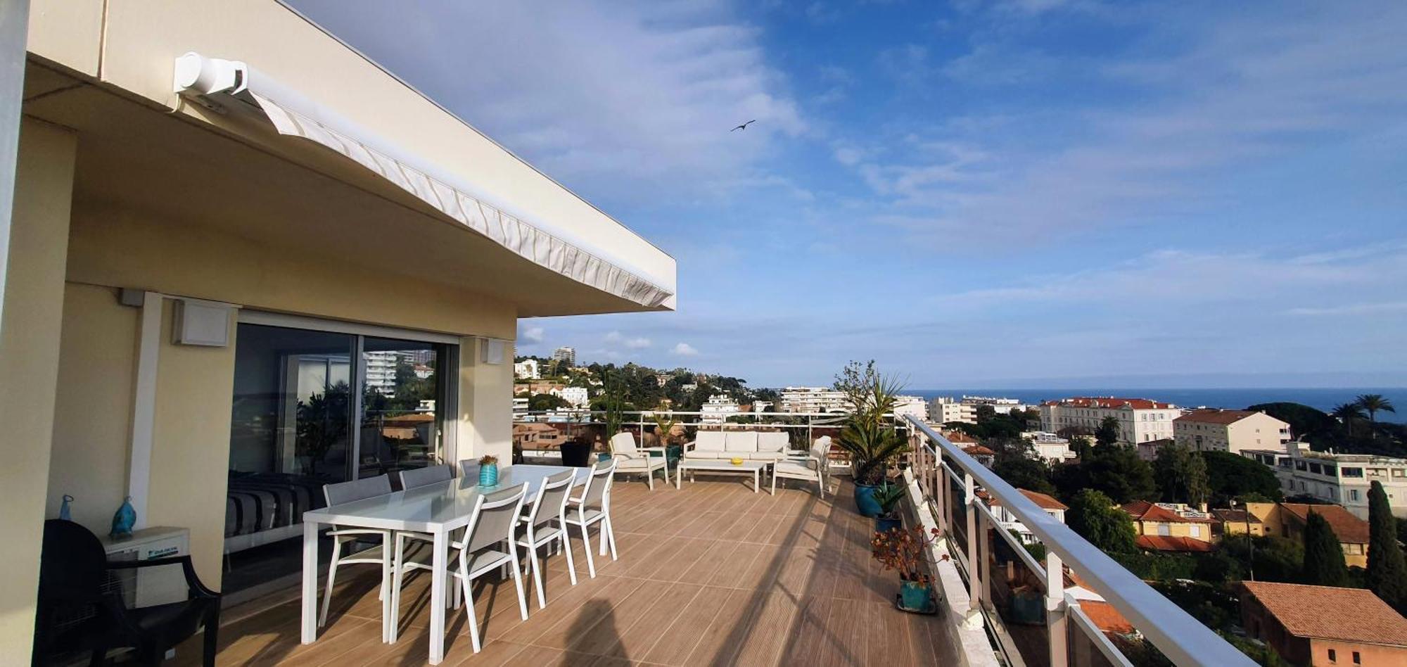 Villa Sur Le Toit - Vue Mer Exceptionnelle Cannes Exterior foto