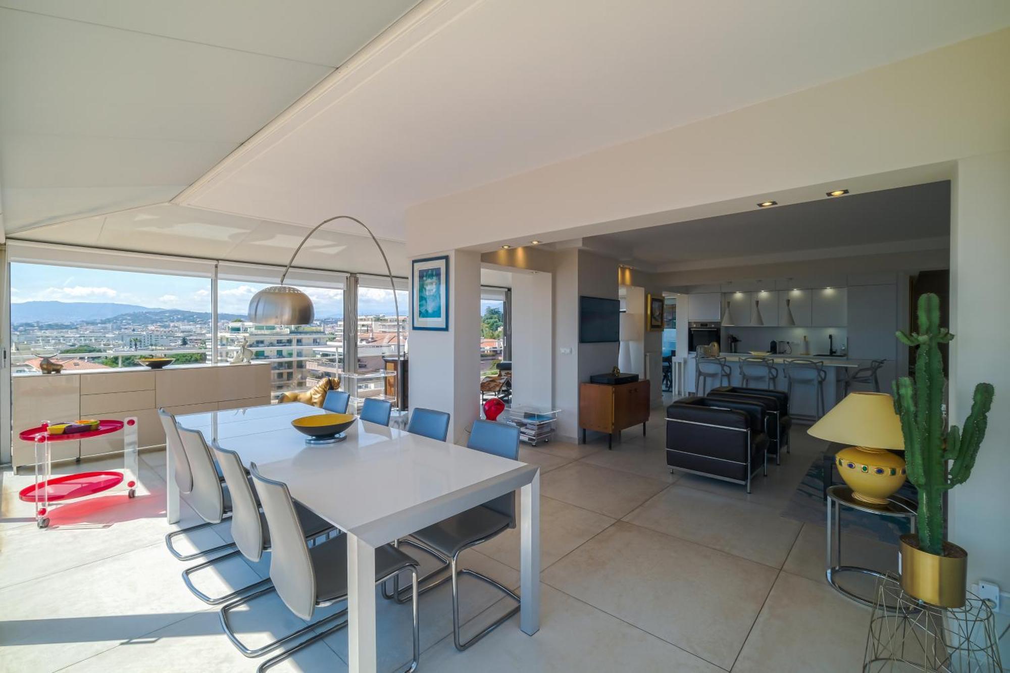 Villa Sur Le Toit - Vue Mer Exceptionnelle Cannes Exterior foto