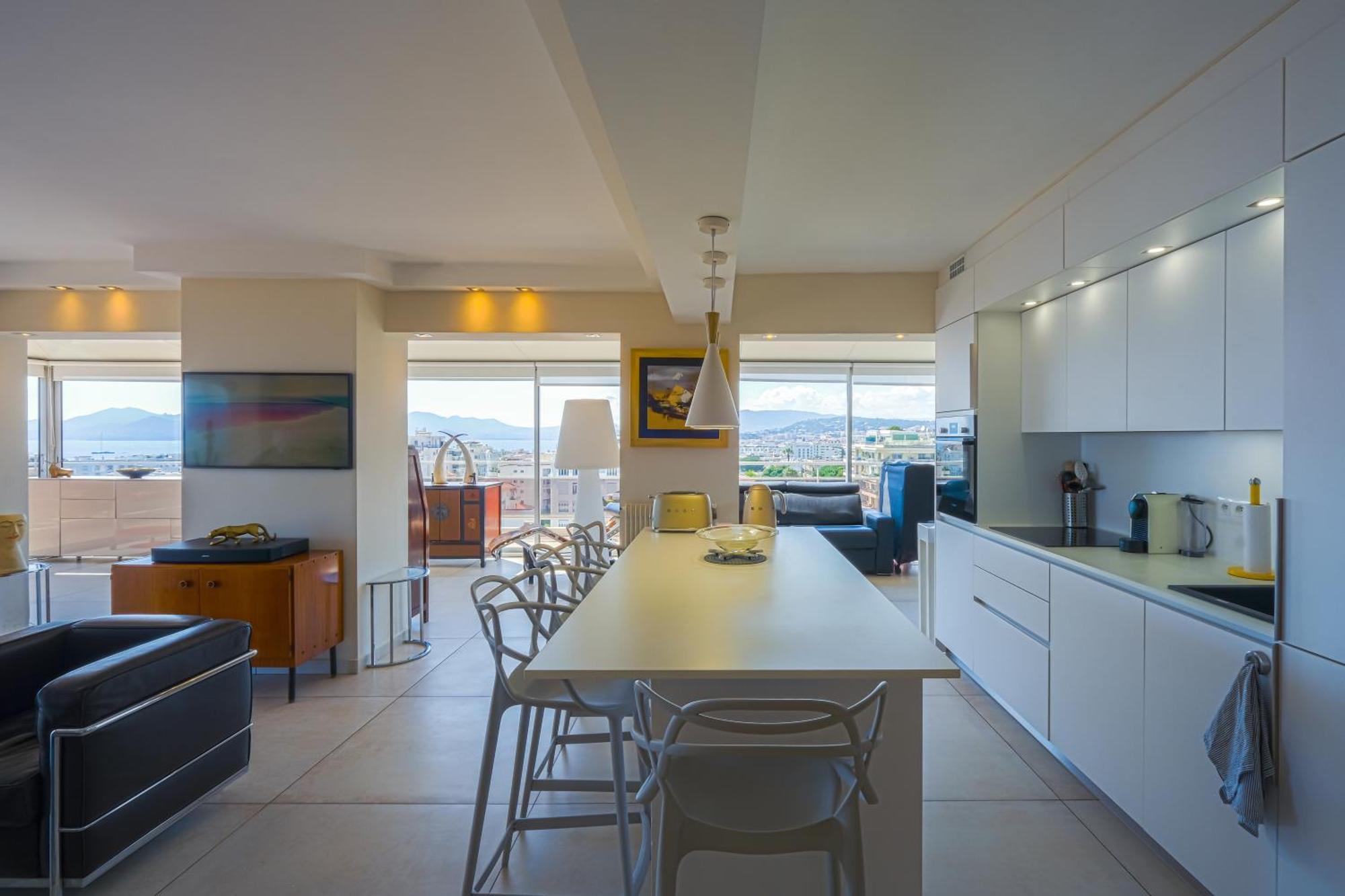 Villa Sur Le Toit - Vue Mer Exceptionnelle Cannes Exterior foto