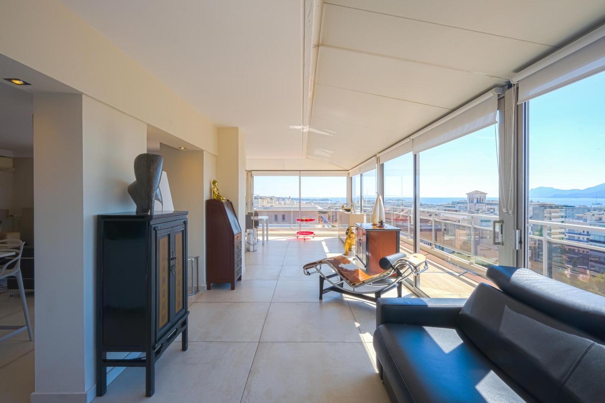 Villa Sur Le Toit - Vue Mer Exceptionnelle Cannes Exterior foto